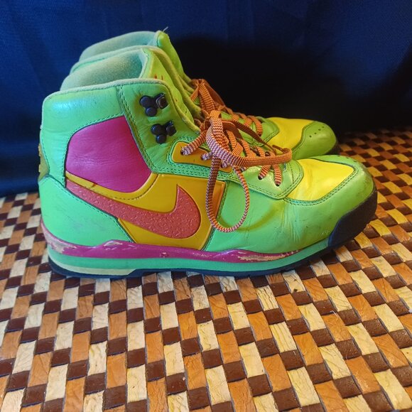 Nike Men's Air Baltoro 'Radient Green' Size 10 - Picture 1 of 10